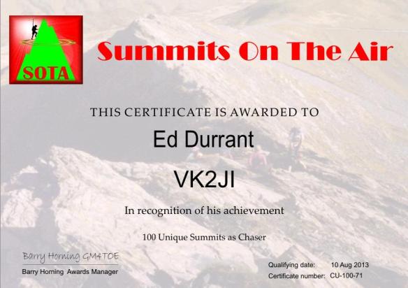 VK2JI_100_Unique_Summits